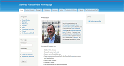 Desktop Screenshot of manfredhauswirth.org